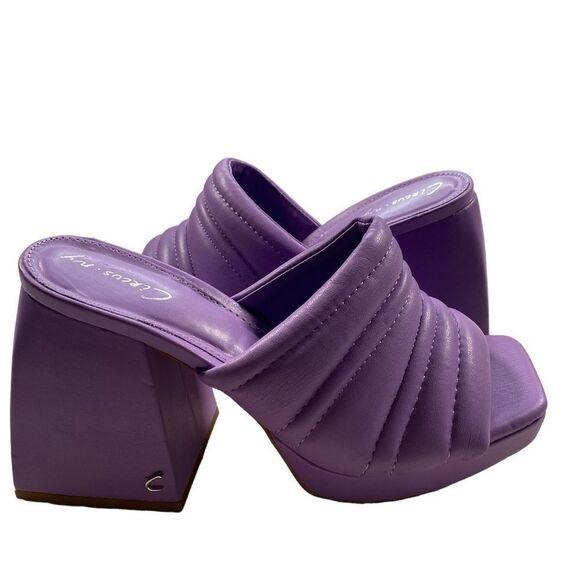 NWOB Circus by Sam Edelman Women’s Lilac Purple Marlie Chunky Heel - Size 6 - Picture 2 of 10
